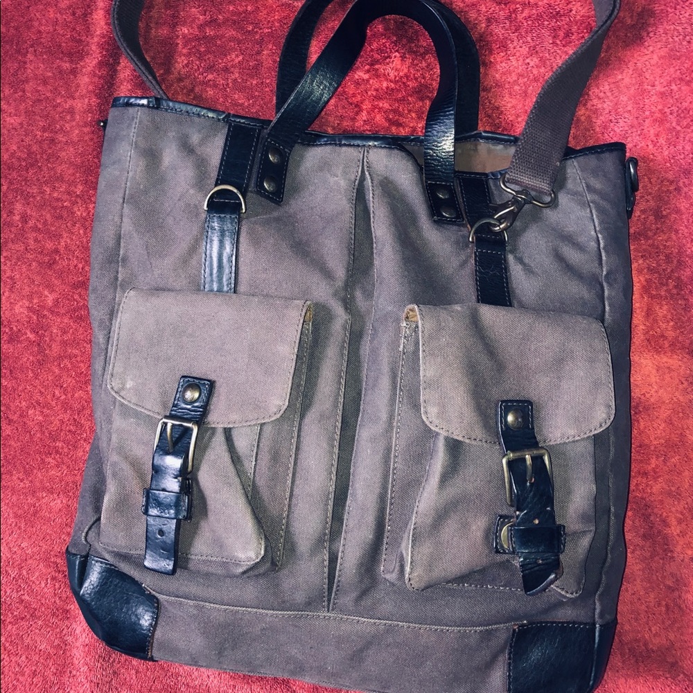 John Varvatos U.S.A Canvas tote bag